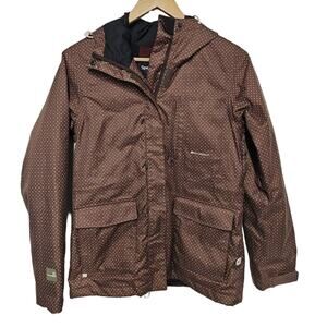 Special Blend Womens Size S Coat Polkadot 10K Snowboard Ski Gorpcore Waterproof